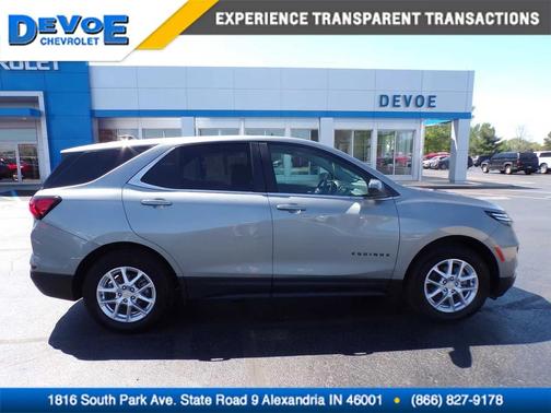 Sterling Gray Metallic 2024 Chevrolet Equinox 1LT