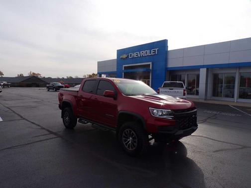 Cherry Red Tintcoat 2021 Chevrolet Colorado ZR2