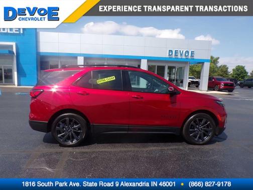 Radiant Red Tintcoat 2023 Chevrolet Equinox FWD RS