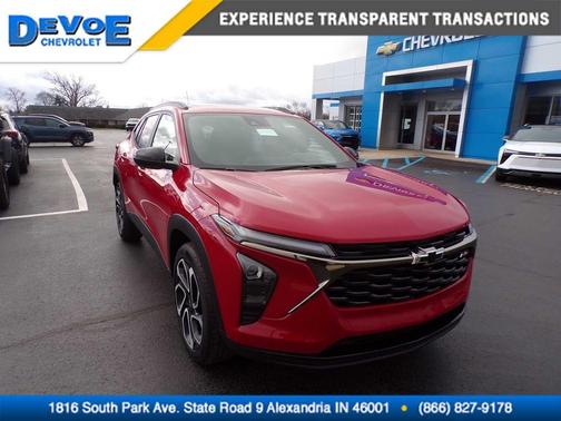 Apex Red 2026 Chevrolet Trax FWD 2RS