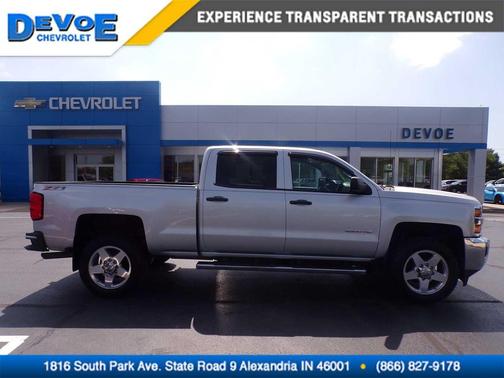 Gray 2015 Chevrolet Silverado 2500 LT