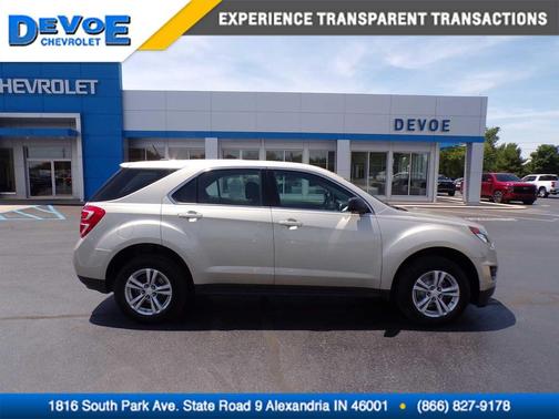 Gold 2016 Chevrolet Equinox LS