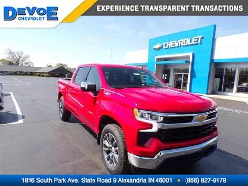 Red Hot 2026 Chevrolet Silverado 1500 LT