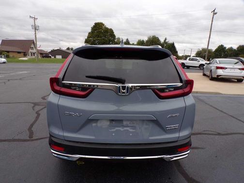 Gray 2021 Honda CR-V Hybrid Touring
