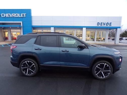 Lakeshore Blue Metallic 2026 Chevrolet Equinox AWD RS