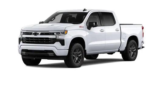 Summit White 2026 Chevrolet Silverado 1500 RST