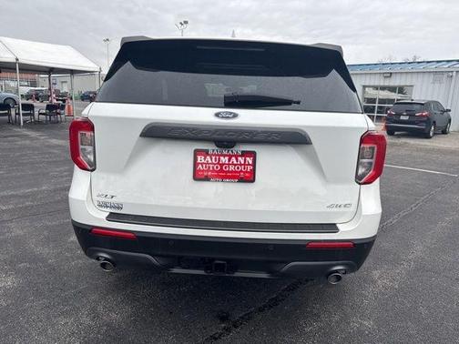 White Metallic 2023 Ford Explorer XLT