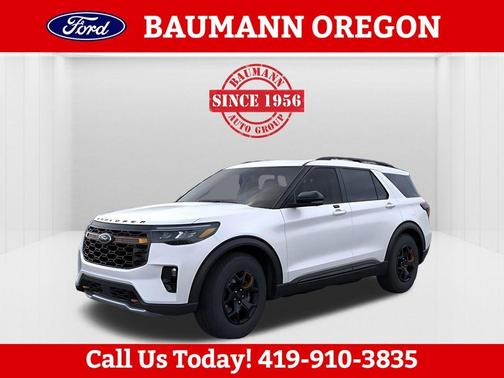 Star White 2026 Ford Explorer Tremor