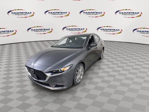 Machine Gray Metallic 2021 Mazda Mazda3 FWD w/Preferred Package