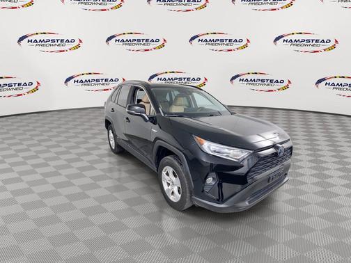 Midnight Black Metallic 2021 Toyota RAV4 Hybrid XLE