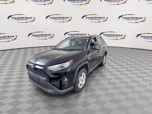 Midnight Black Metallic 2021 Toyota RAV4 Hybrid XLE