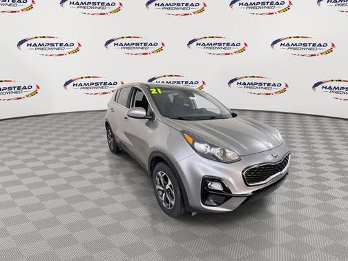 Steel Gray 2021 Kia Sportage LX