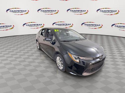 Black Sand Pearl 2021 Toyota Corolla LE