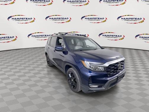Obsidian Blue Pearl 2023 Honda Passport AWD EX-L