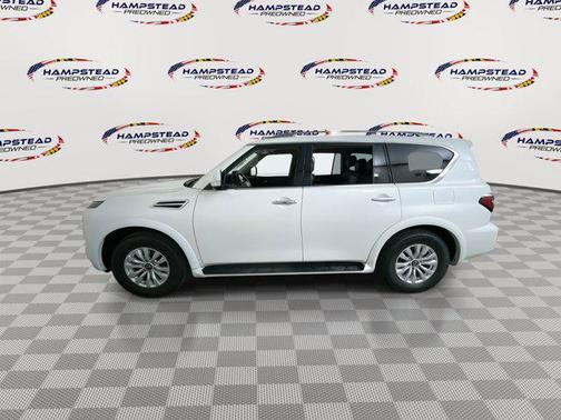 Aspen White Tricoat 2023 Nissan Armada SV 4WD