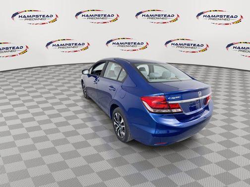 Dyno Blue Pearl 2015 Honda Civic EX