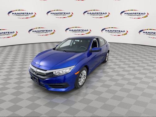 Blue 2018 Honda Civic LX