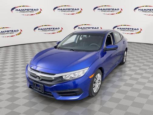 Blue 2018 Honda Civic LX