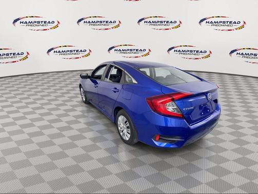 Blue 2018 Honda Civic LX