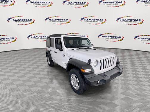 Bright White Clearcoat 2020 Jeep Wrangler Unlimited Sport