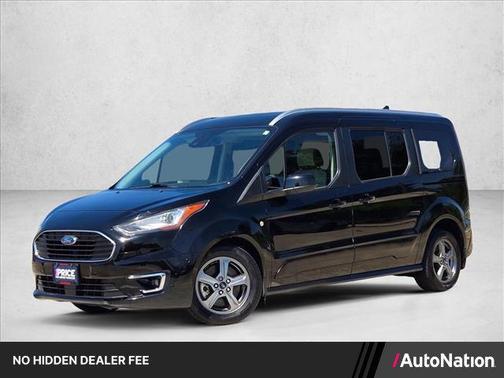 Shadow Black 2020 Ford Transit Connect Titanium w/Rear Liftgate