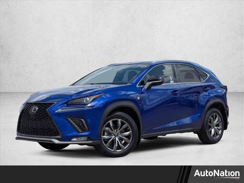 Ultrasonic Blue Mica 2.0 2020 Lexus NX 300 F Sport