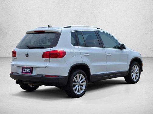Pure White 2017 Volkswagen Tiguan 2.0T Wolfsburg Edition