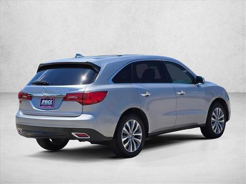 Lunar Silver Metal 2016 Acura MDX 3.5L AcuraWatch Plus Package