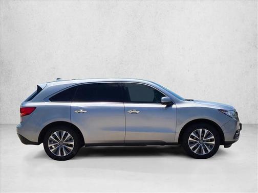 Lunar Silver Metal 2016 Acura MDX 3.5L AcuraWatch Plus Package