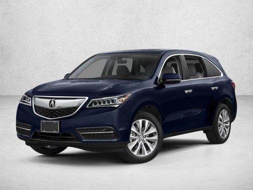 Lunar Silver Metal 2016 Acura MDX 3.5L AcuraWatch Plus Package