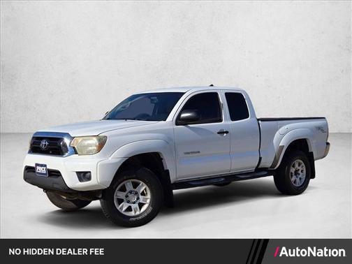 Super White 2012 Toyota Tacoma PreRunner
