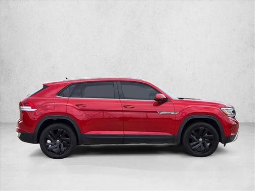 Aurora Red Metallic 2023 Volkswagen Atlas Cross Sport 3.6L V6 SE w/Technology