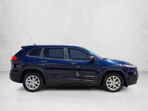 True Blue Pearlcoat 2015 Jeep Cherokee Sport