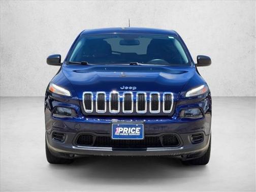 True Blue Pearlcoat 2015 Jeep Cherokee Sport
