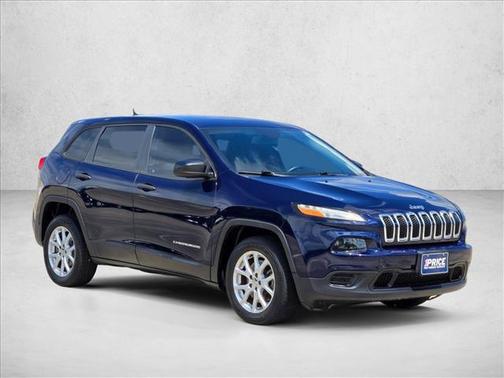 True Blue Pearlcoat 2015 Jeep Cherokee Sport