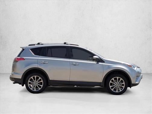 Silver Sky Metallic 2017 Toyota RAV4 Hybrid SE