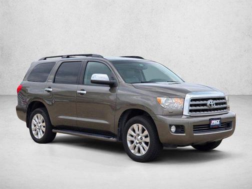 Sandy Beach Metallic 2014 Toyota Sequoia Platinum