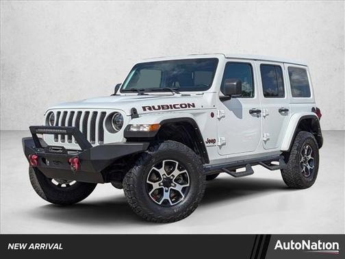 Bright White Clearcoat 2023 Jeep Wrangler Rubicon