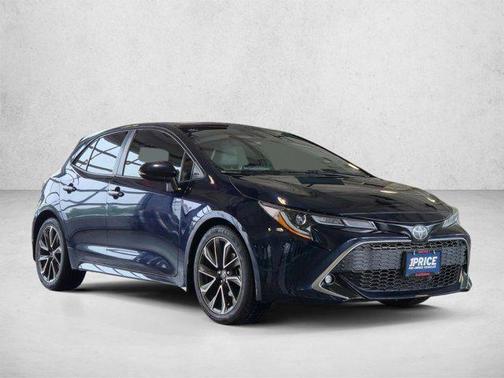 Galactic Aqua Mica 2019 Toyota Corolla XSE
