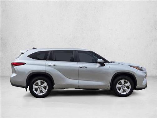 Silver/Gray 2023 Toyota Highlander LE