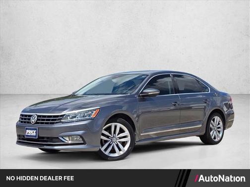Platinum Gray Metallic 2017 Volkswagen Passat 1.8T SEL Premium