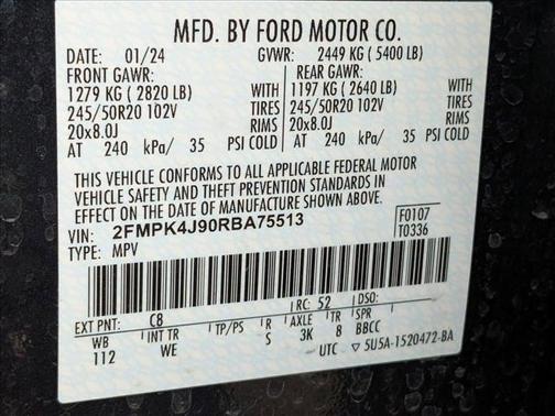 2024 Ford Edge ST Line