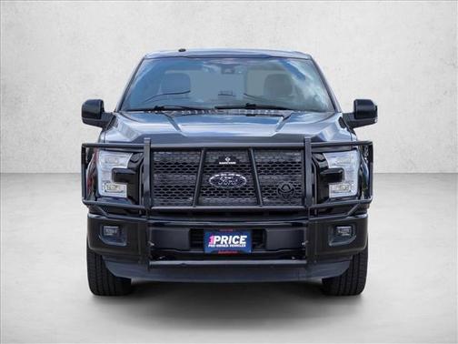 White Platinum Metallic Tri-Coat 2016 Ford F-150 Lariat