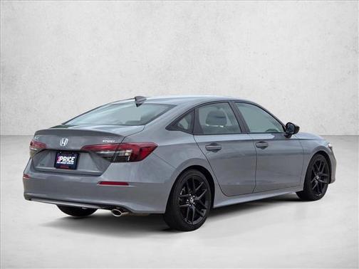 Urban Gray Pearl 2025 Honda Civic Sport
