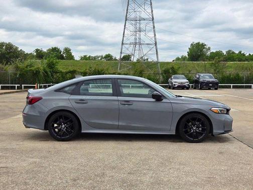Urban Gray Pearl 2025 Honda Civic Sport