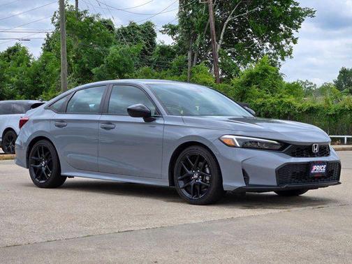 Urban Gray Pearl 2025 Honda Civic Sport