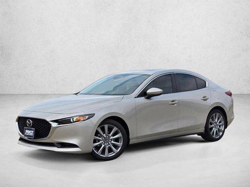 Platinum Quartz Metallic 2026 Mazda Mazda3 FWD w/Preferred Package