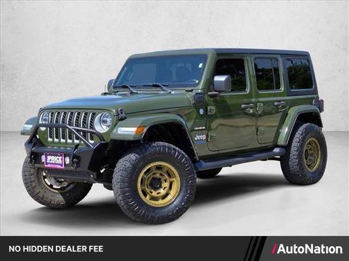 Sarge Green Clearcoat 2021 Jeep Wrangler Unlimited 4xe Sahara