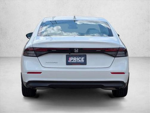 Platinum White Pearl 2024 Honda Accord EX
