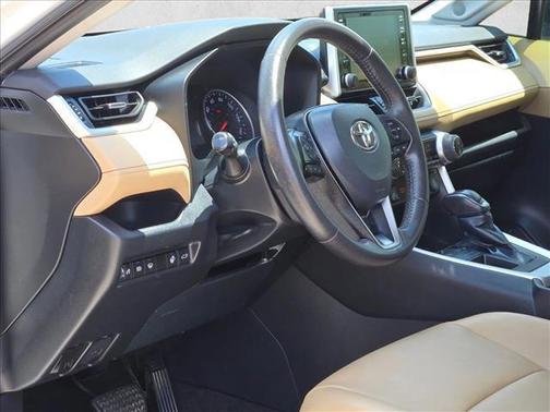 Super White 2020 Toyota RAV4 XLE Premium
